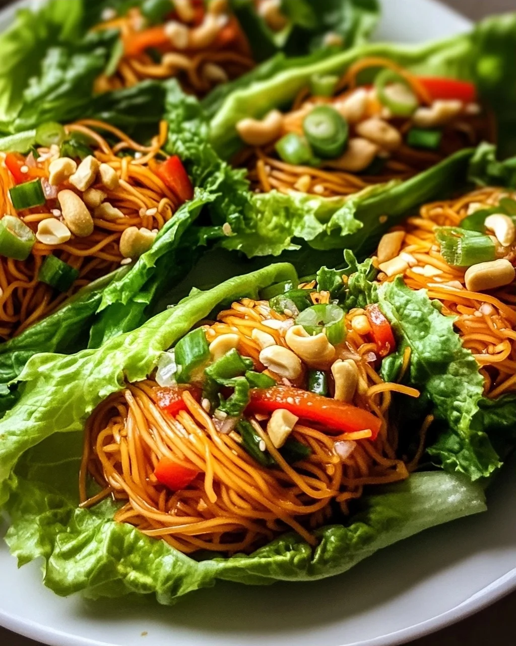 Asiatische Nudel-Wraps