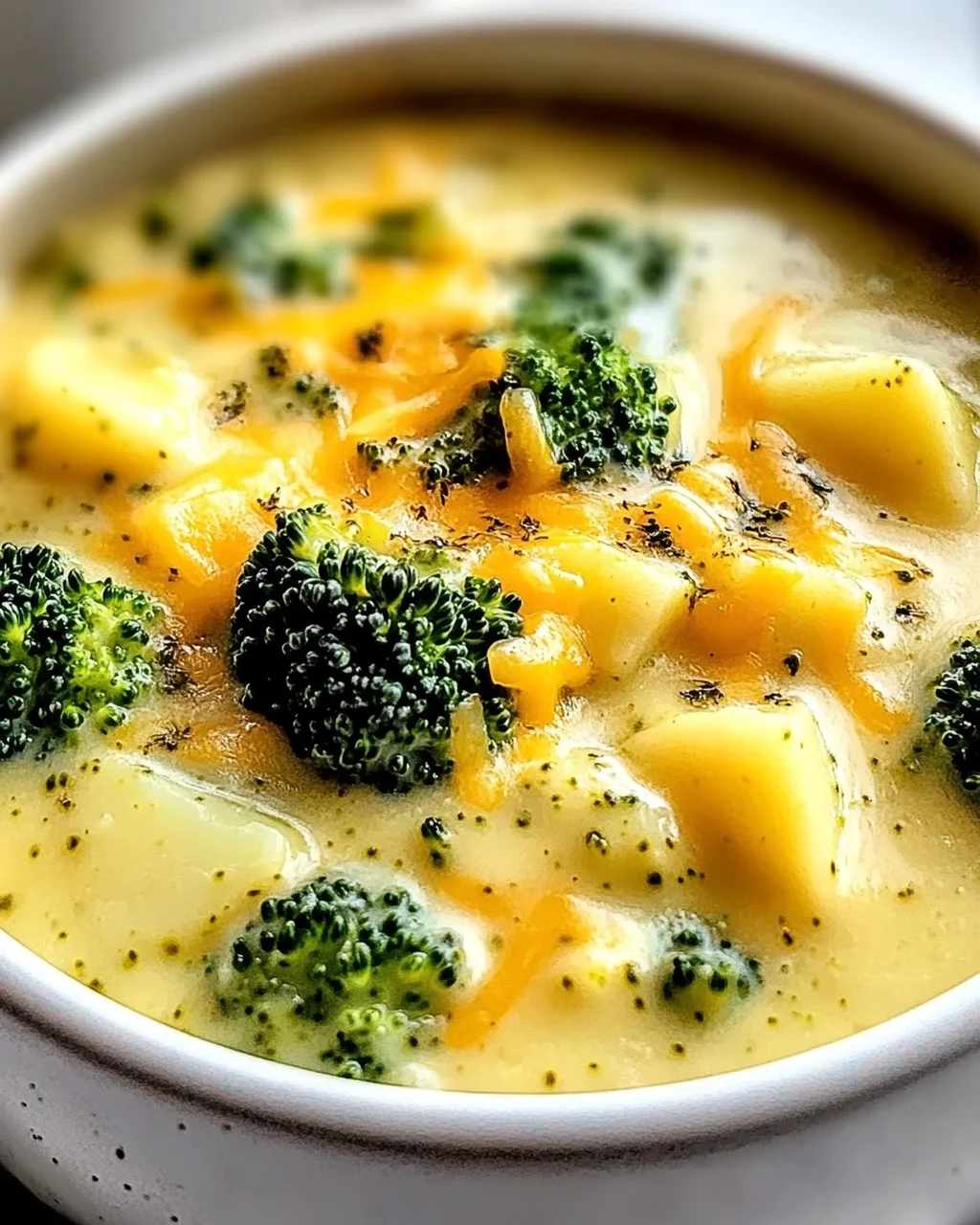 Brokkoli Kartoffel Käse Suppe für Wohlfühlmomente
