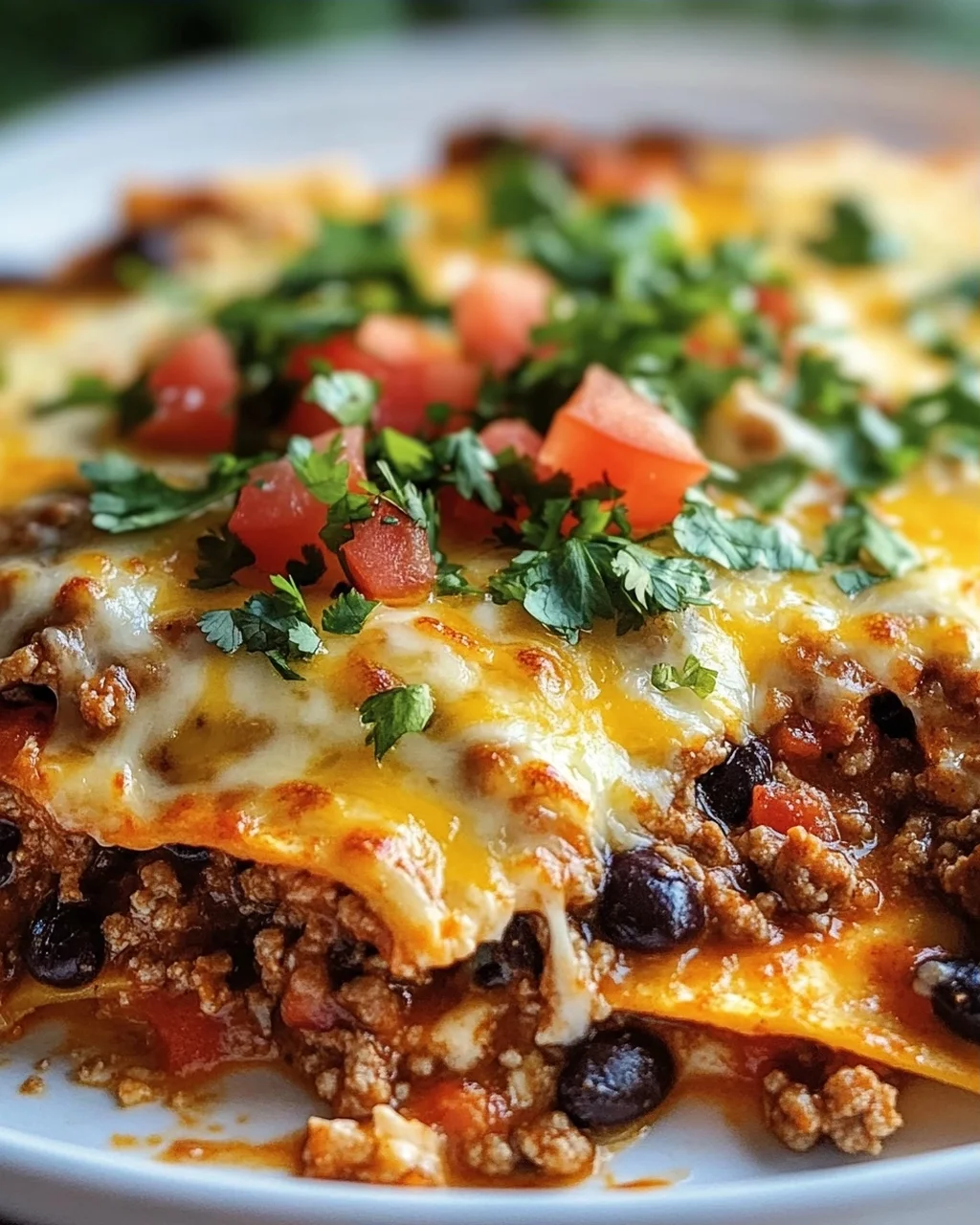 Burrito Auflauf mit Hackfleisch & Käse – Einfach Lecker!