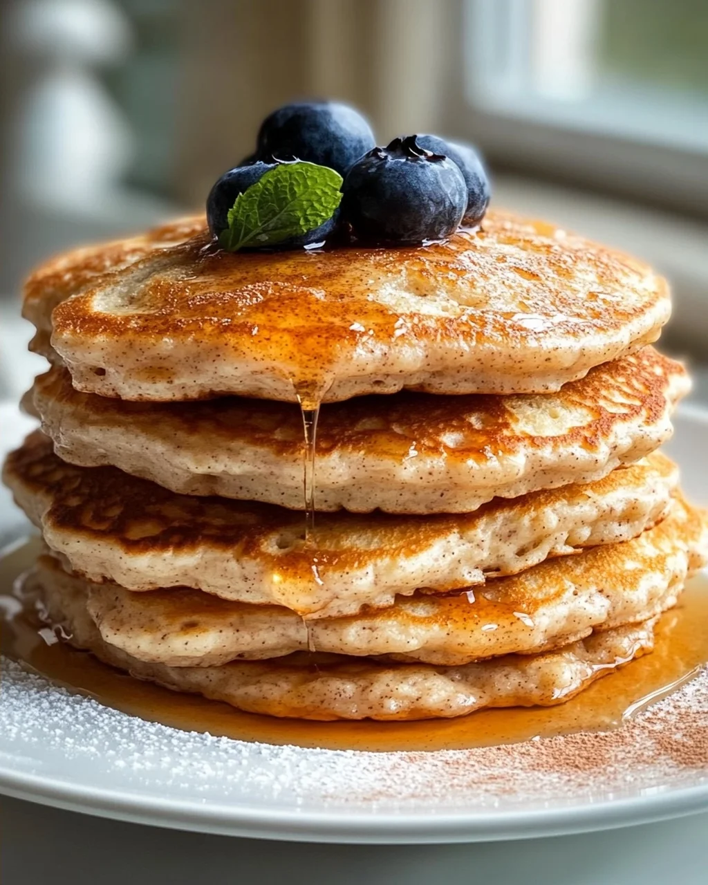 Cottage Cheese Cinnamon Protein Pancakes: Healthy & Delicious!