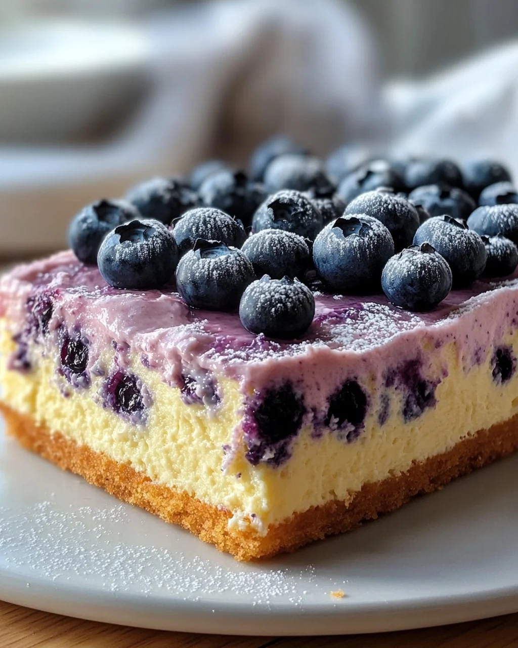 Cremiger Heidelnon-alcoholic Beer Frischkäse Blechkuchen leicht