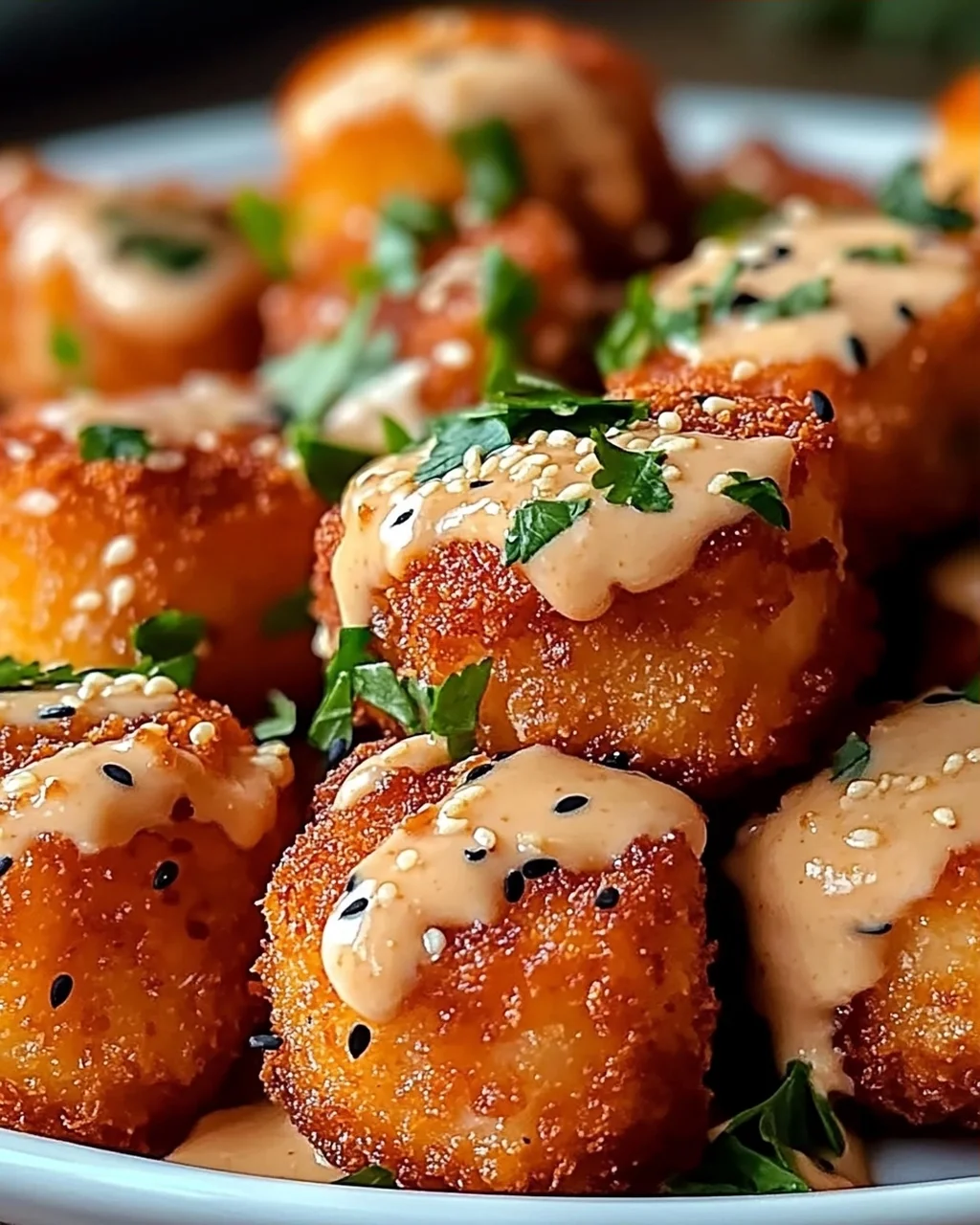 Crispy Bang Bang Lachs Bites