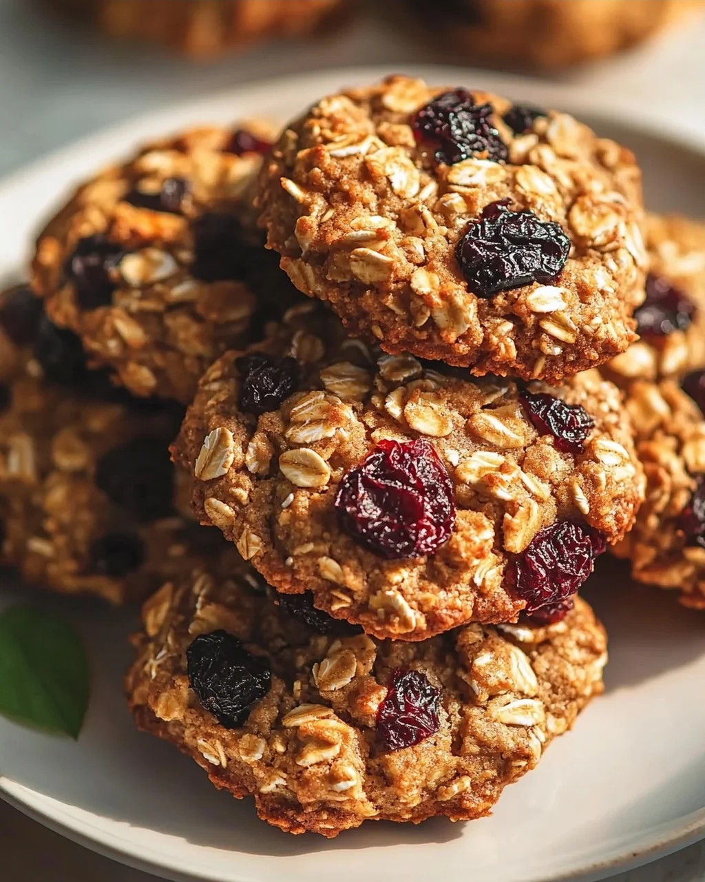 Energie Cookies mit Quark, Hafer und Trockenfrüchten