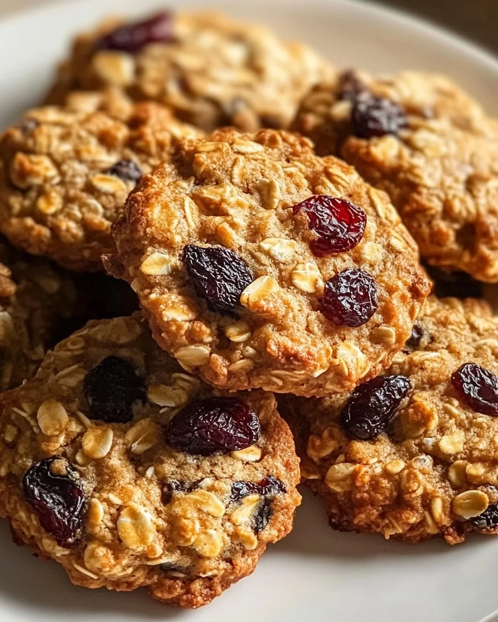 Energie Cookies mit Quark, Hafer und Trockenfrüchten