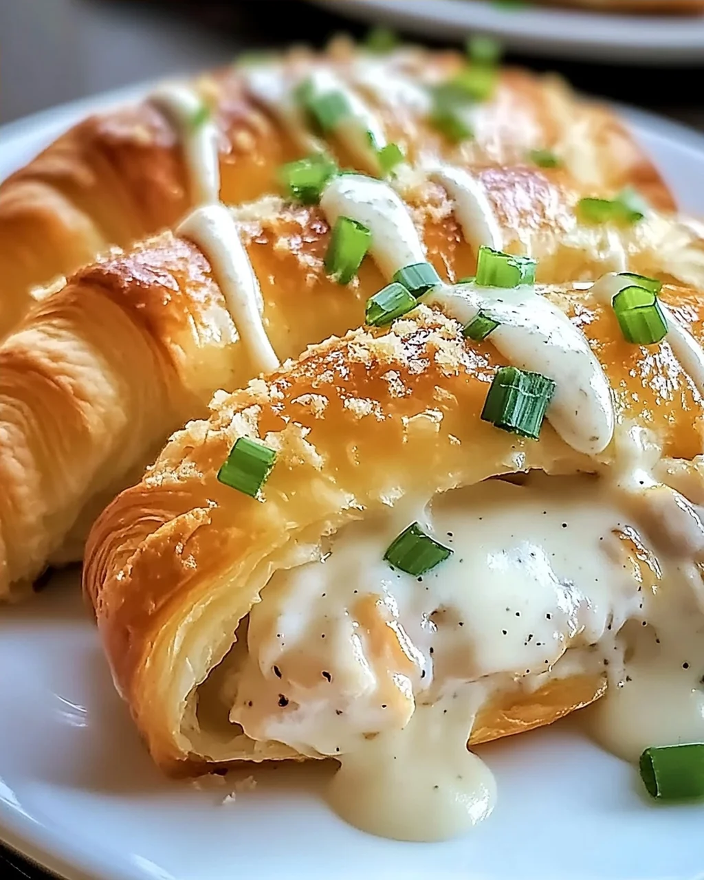 Hühnchenkissen mit Parmesansoße – Einfaches Komfortessen
