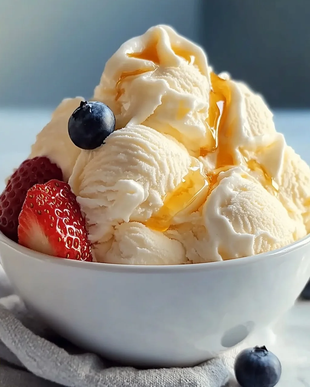 Joghurt Eis ohne Eismaschine Rezept