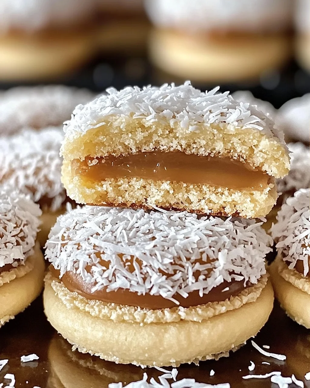 Klassische argentinische Alfajores für Naschkatzen