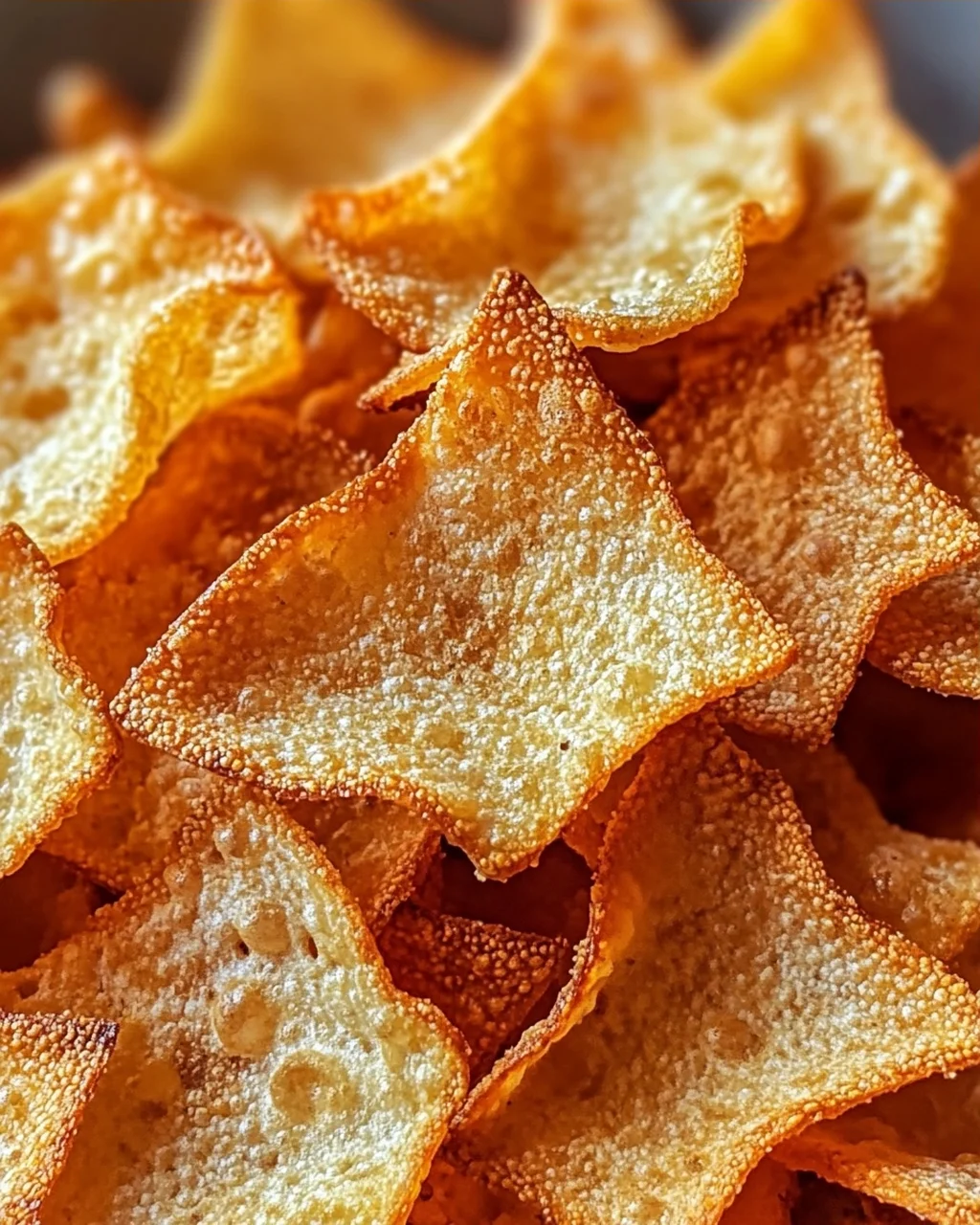Knusprige Quark-Chips