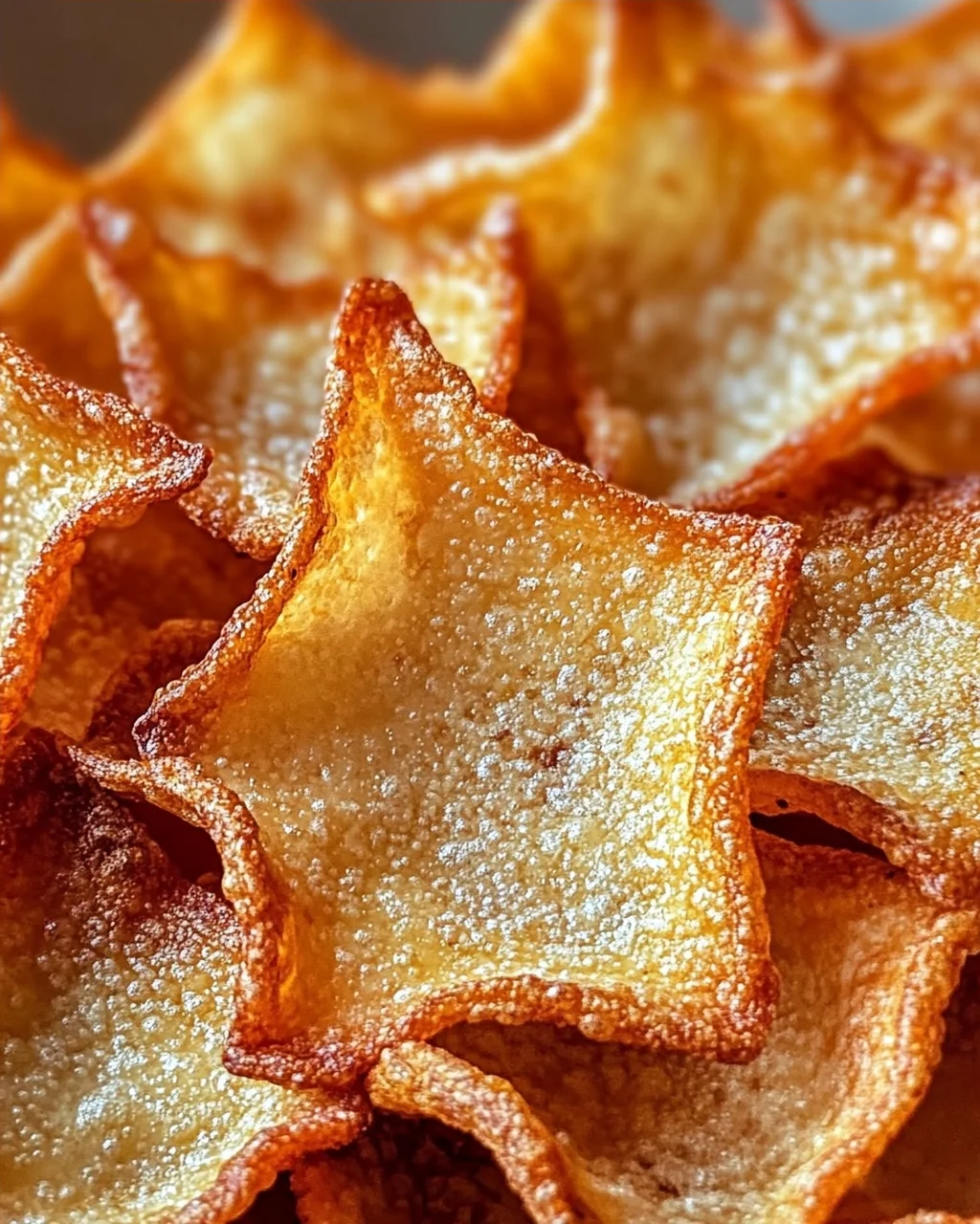 Knusprige Quark-Chips
