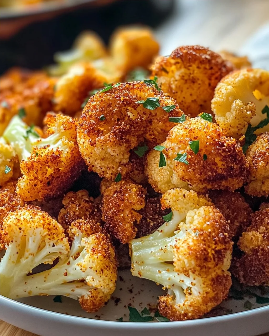 Knuspriger Blumenkohl aus dem Airfryer – Einfaches Rezept!