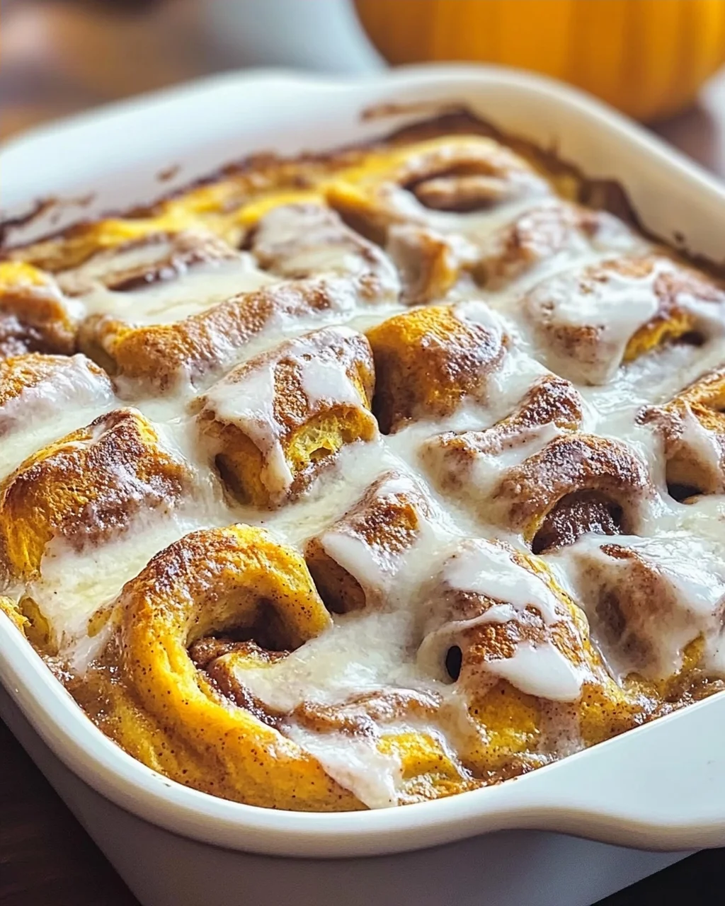 Kürbis Zimtschnecken Auflauf für den perfekten Herbst