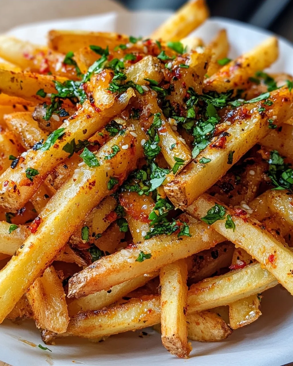 Louisiana Voodoo Fries mit Cajun-Gewürz & Knoblauchbutter
