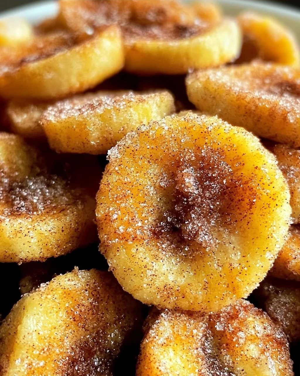 Luftfritteuse Zimt Bananen