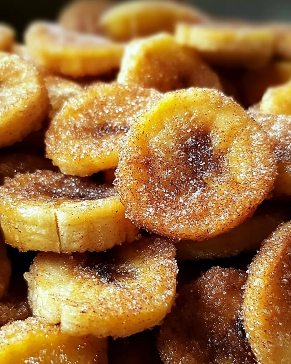Luftfritteuse Zimt Bananen