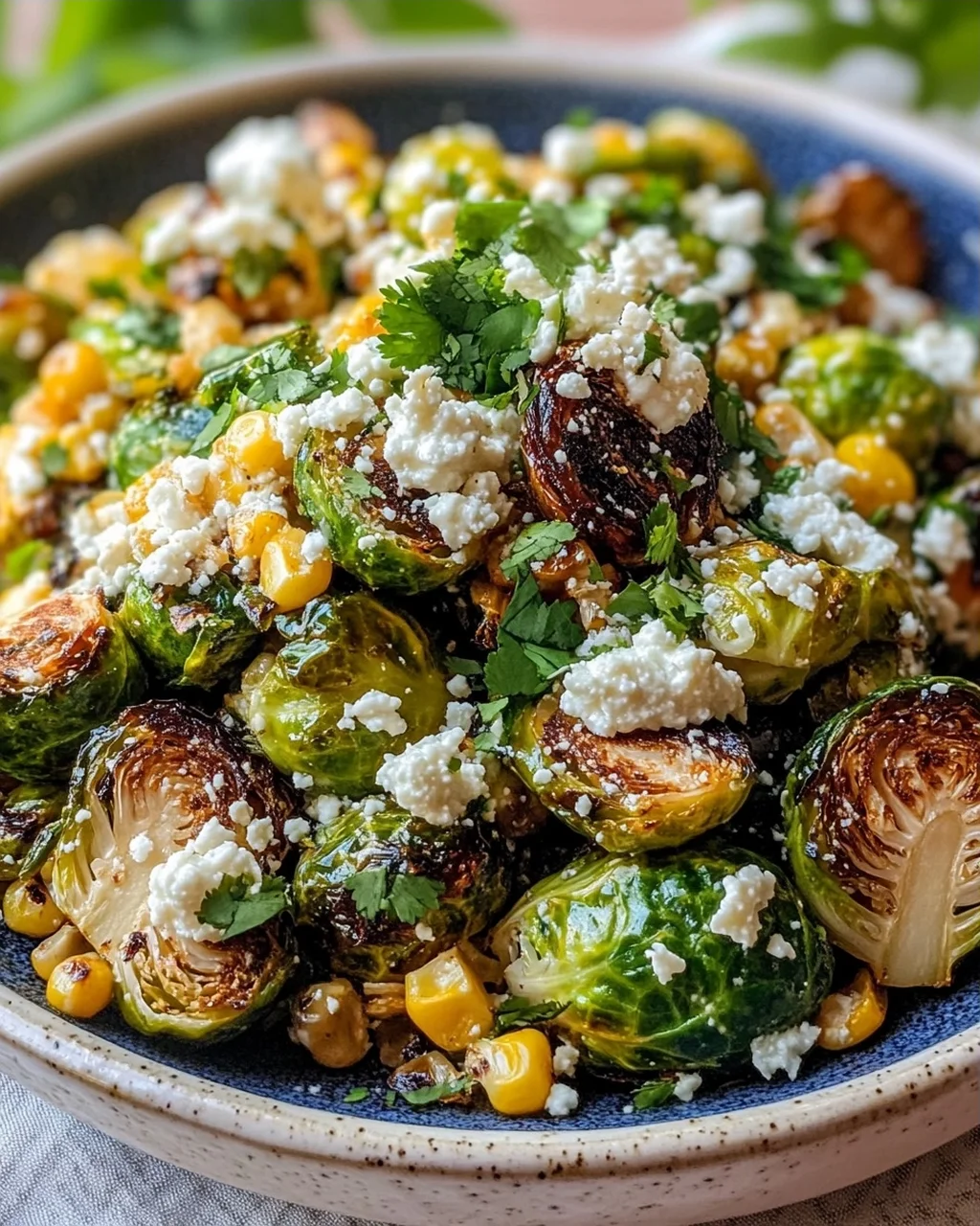 Mexikanischer Street Corn Rosenkohl: Das beste schnelle Rezept!