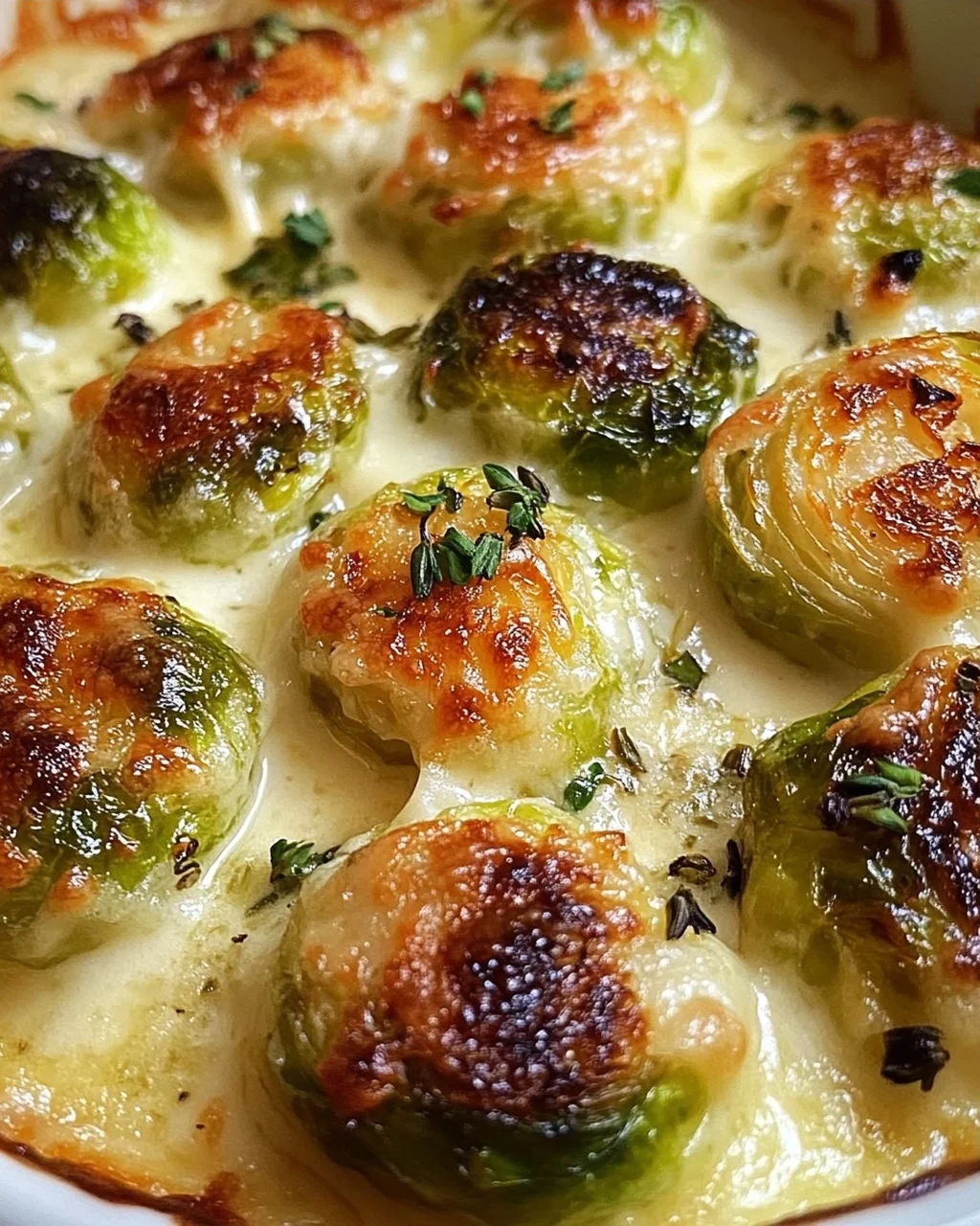 Rosenkohl-Gratin
