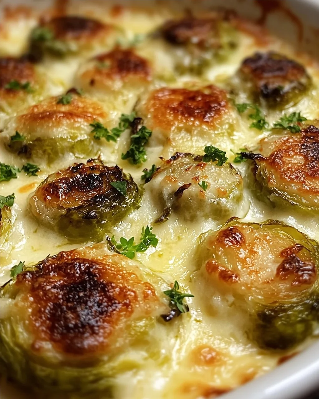 Rosenkohl-Gratin