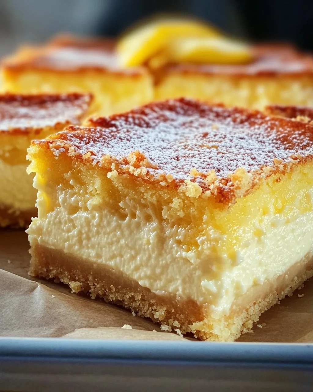 Saftiger Käsekuchen vom Blech