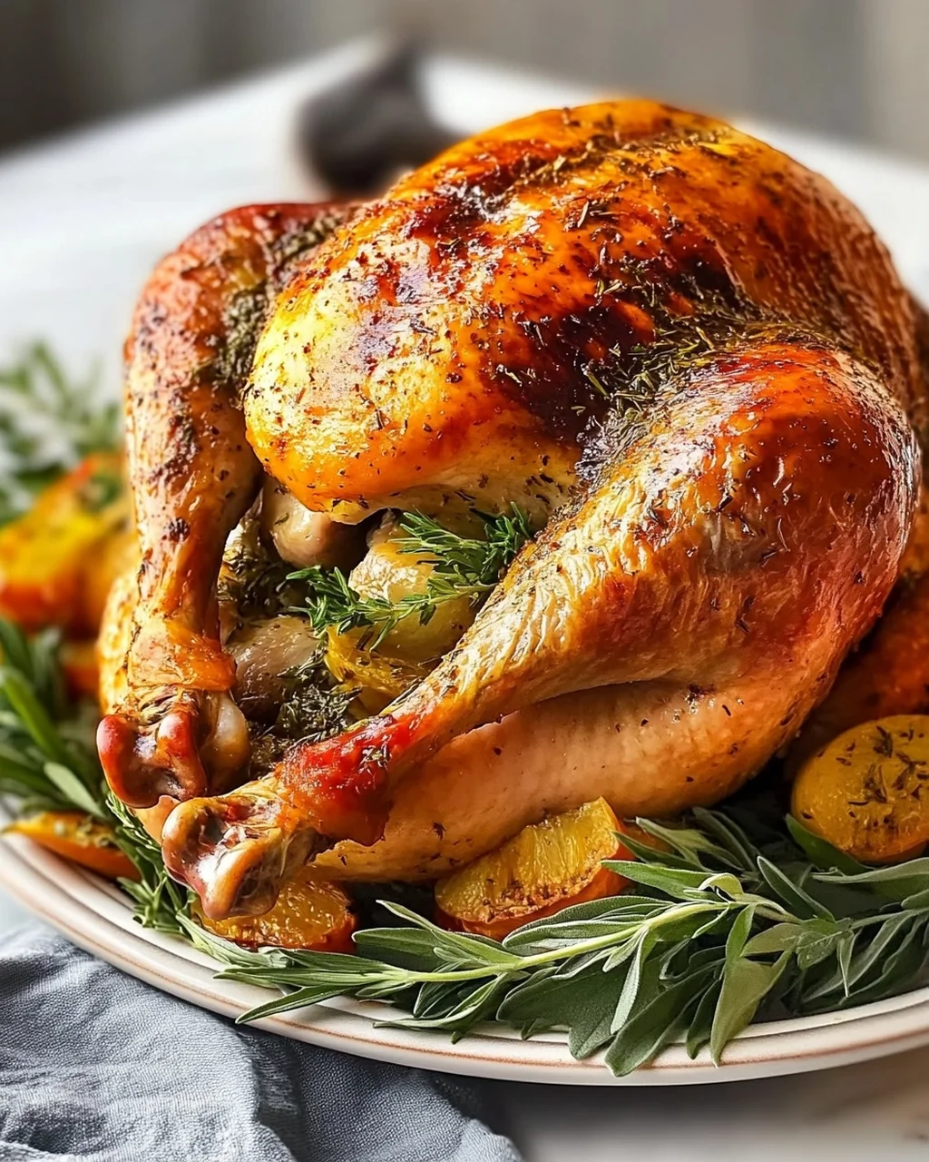 Saftiges Thanksgiving Truthahn Rezept