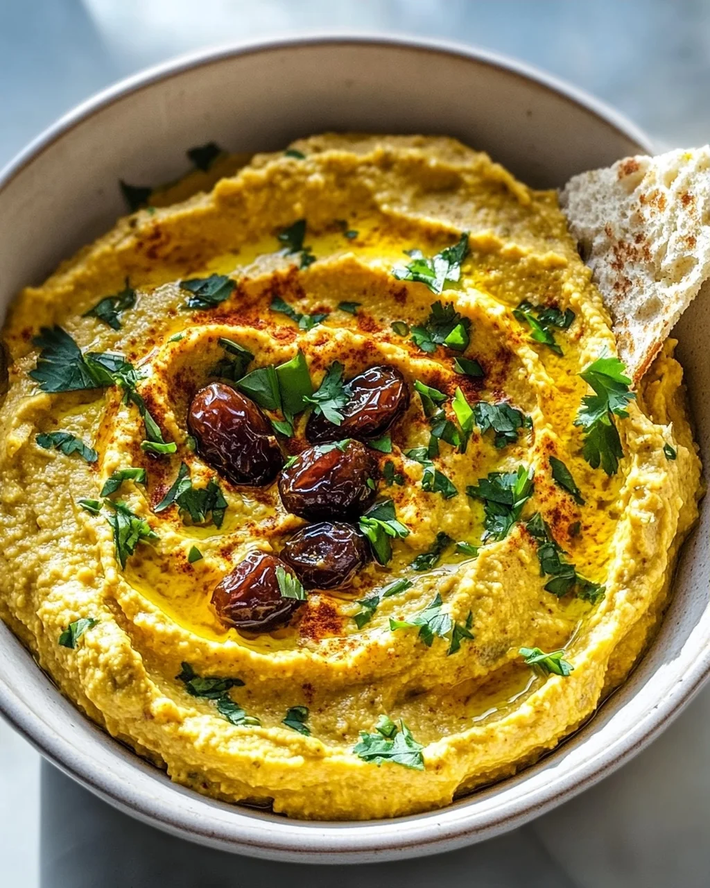 Schneller Curry Dattel Dip – Leckerer Frischkäse Genuss!