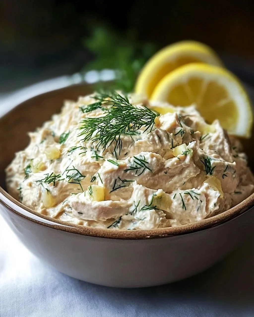 Thunfisch-Frischkäse-Aufstrich: Cremig, frisch, mit Dill & Zitrone